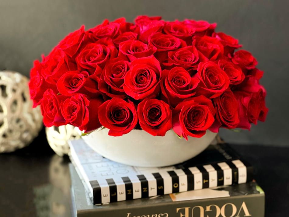 Glam Red Roses