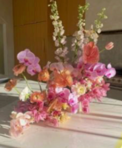 Wedding Floral Guest Table I