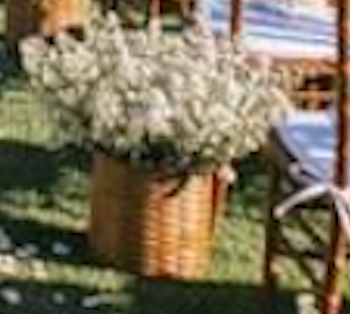 Basket Flowers (Aisle Ceremony)