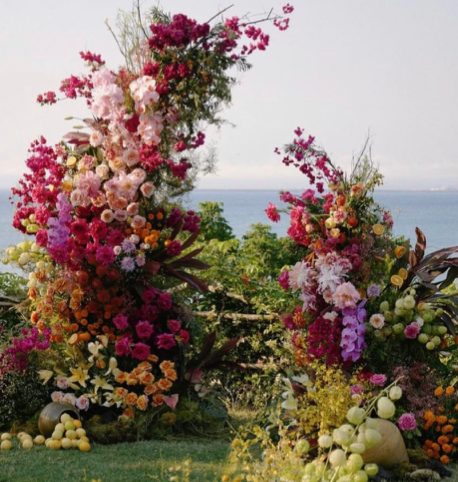 Wedding Floral Ceremony Arch