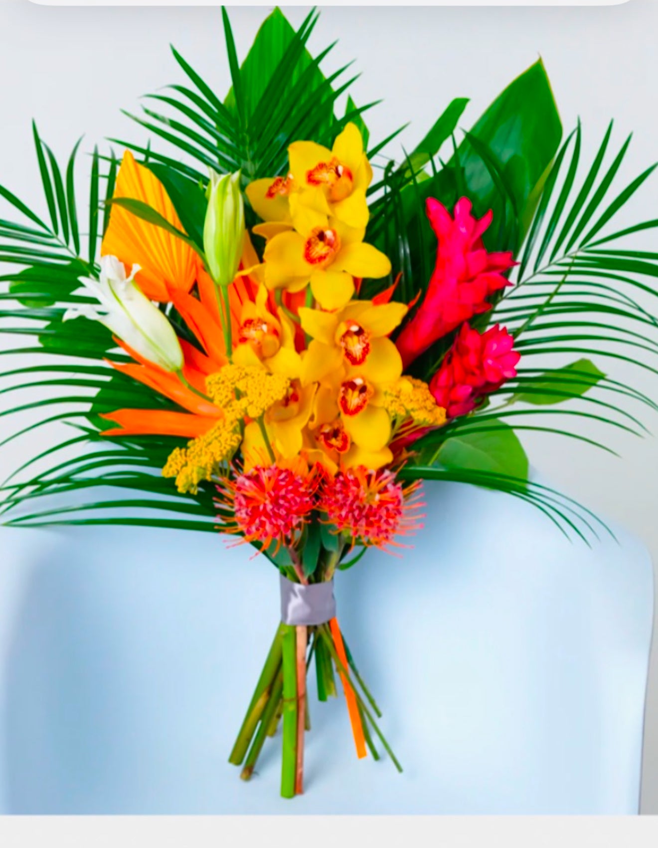 Tropical Mini Bridesmaid Bouquet