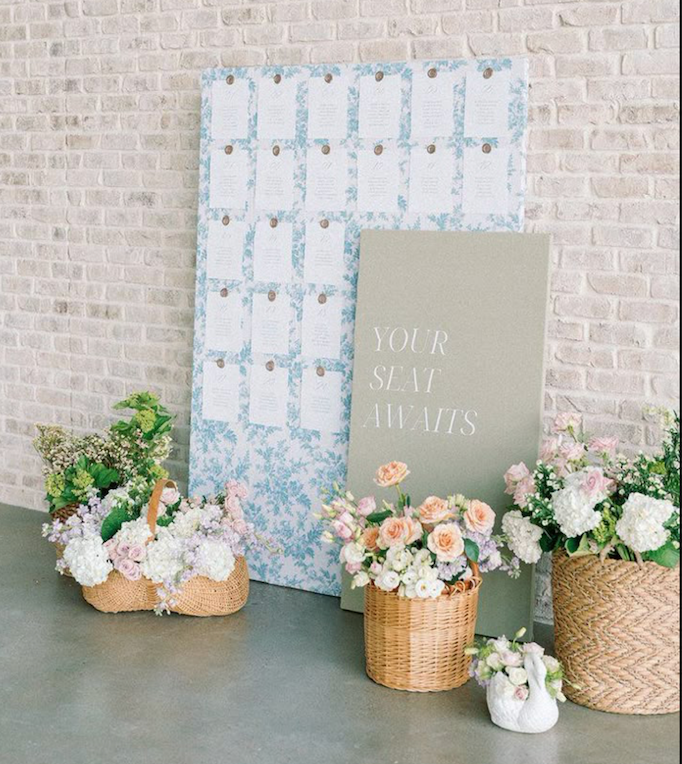 Seating Chart Basket
