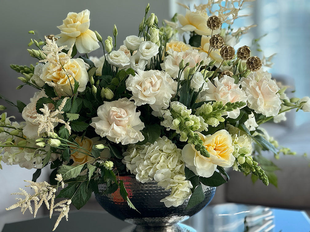 Glam Bloom Deluxe Flowers Arrangement