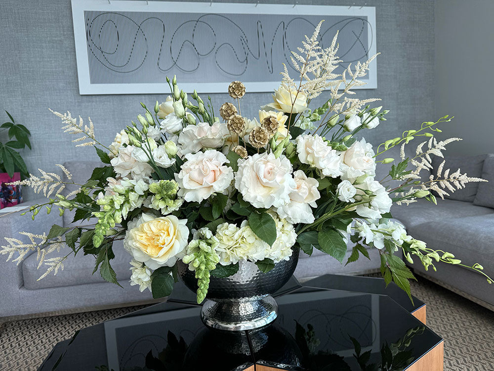 Glam Bloom Deluxe Flowers Arrangement