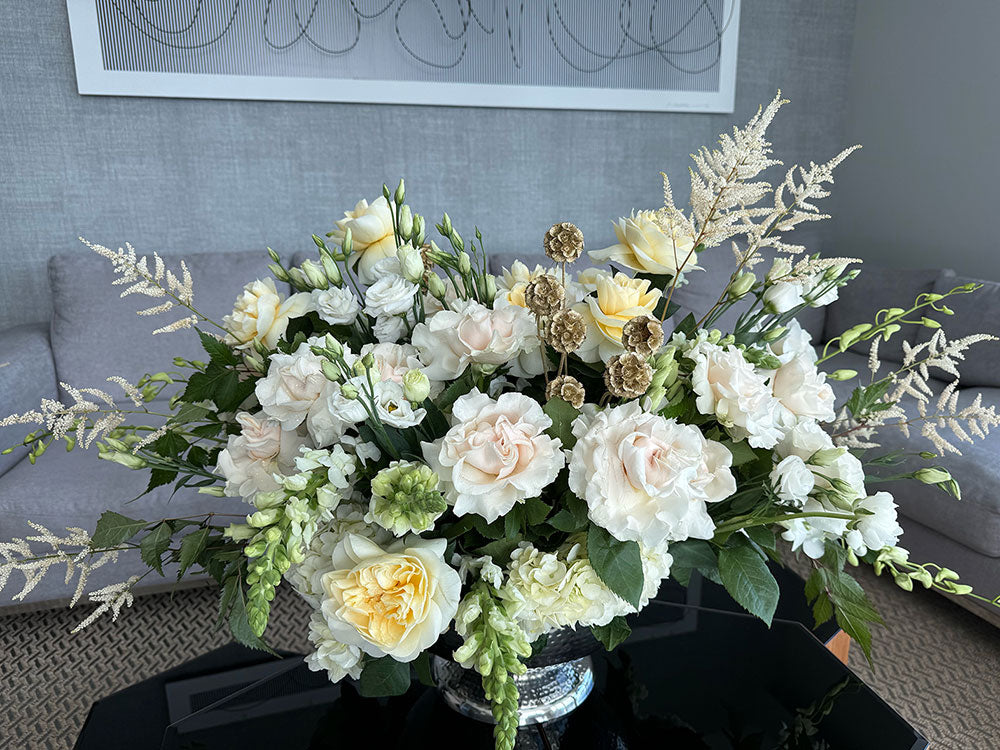Glam Bloom Deluxe Flowers Arrangement