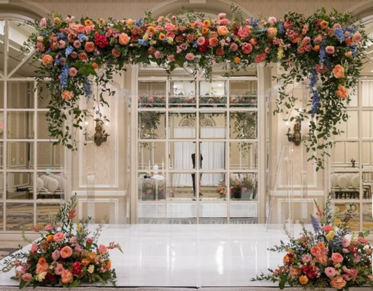 Mix Flowers and Greenery (Chuppah)