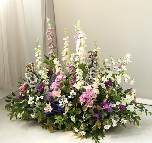 Medium Flower Aisle Markers