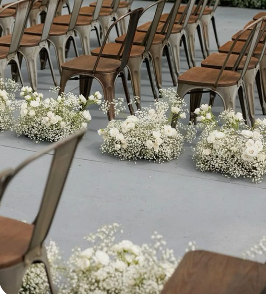 Aisle Ceremony Flowers Arrangement