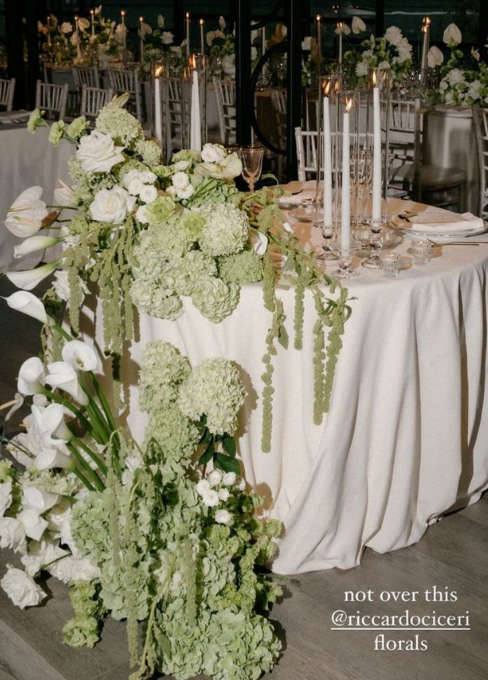 Sweethearth Table Flowers with Candles and Candle Holder