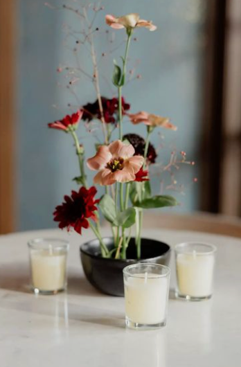 Mini flower arrangement (Reception)