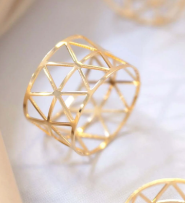 Gold Napkin Ring
