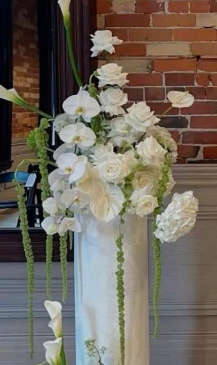 Pedestal Flower Arrangement