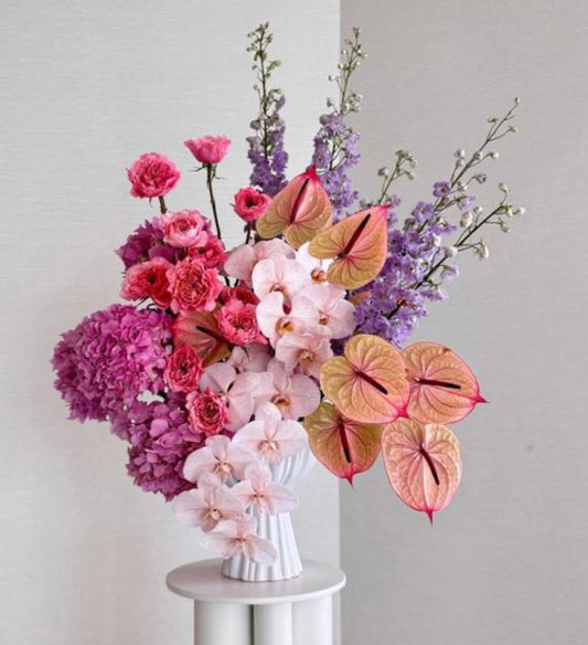 Large floral arrangement