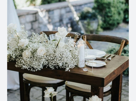 Sweetheart Table Floral Arrangement