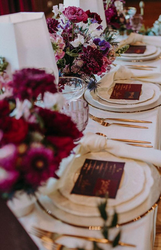 (5) Flower arrangement for rectangular Table