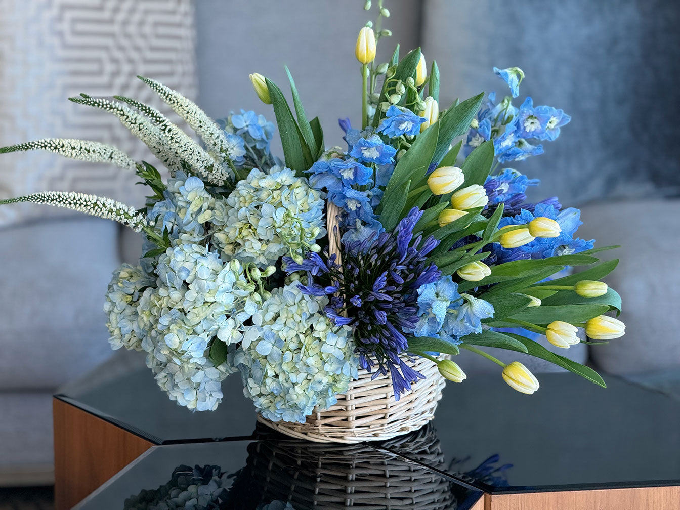 Sky Blue Arrangement